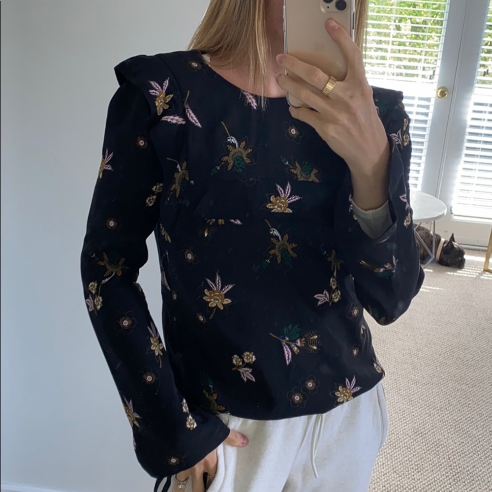 A.L.C. Patterned blouse - Picture 2 of 3